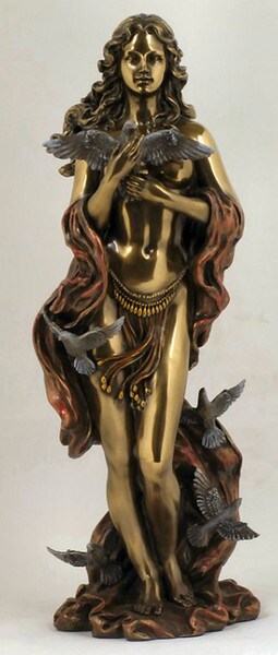 Aphrodite Goddess Of Love Sculpture Figurine